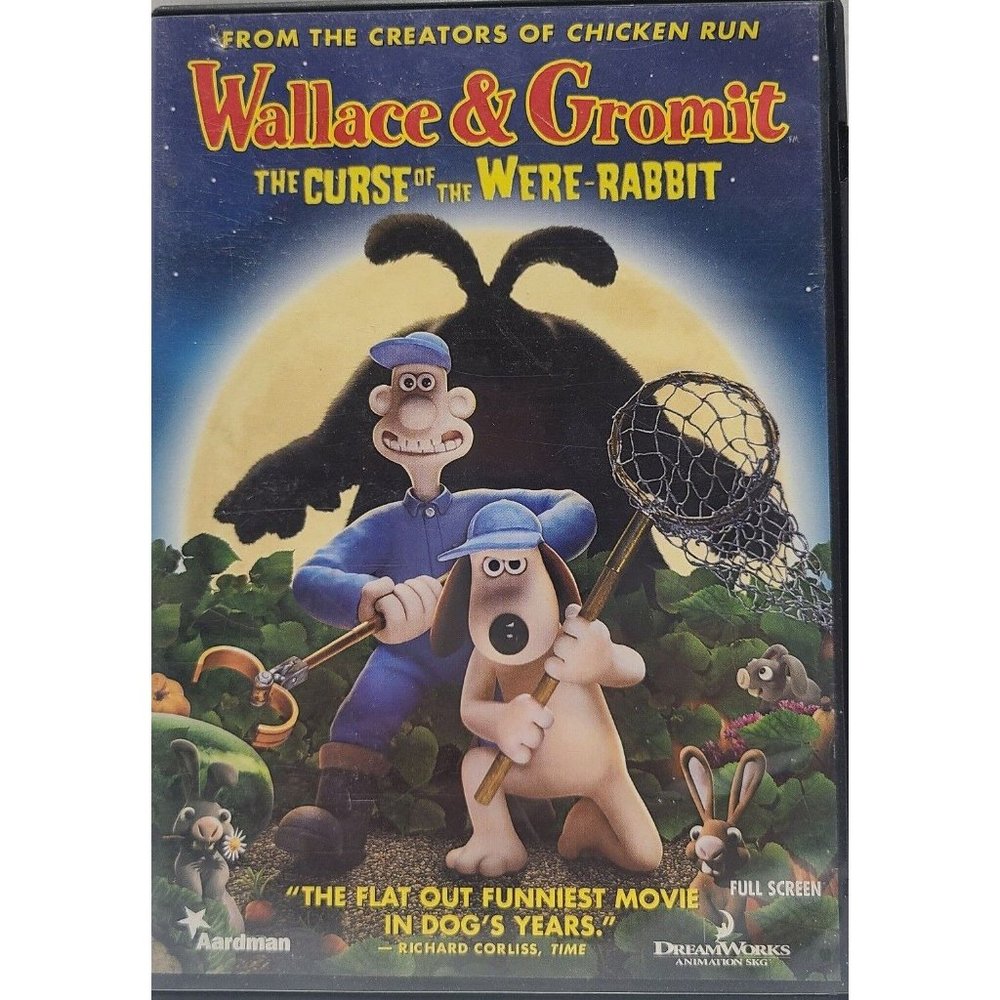 Wallace & Gromit: The Curse of the Were-Rabbit (DVD, 2005)